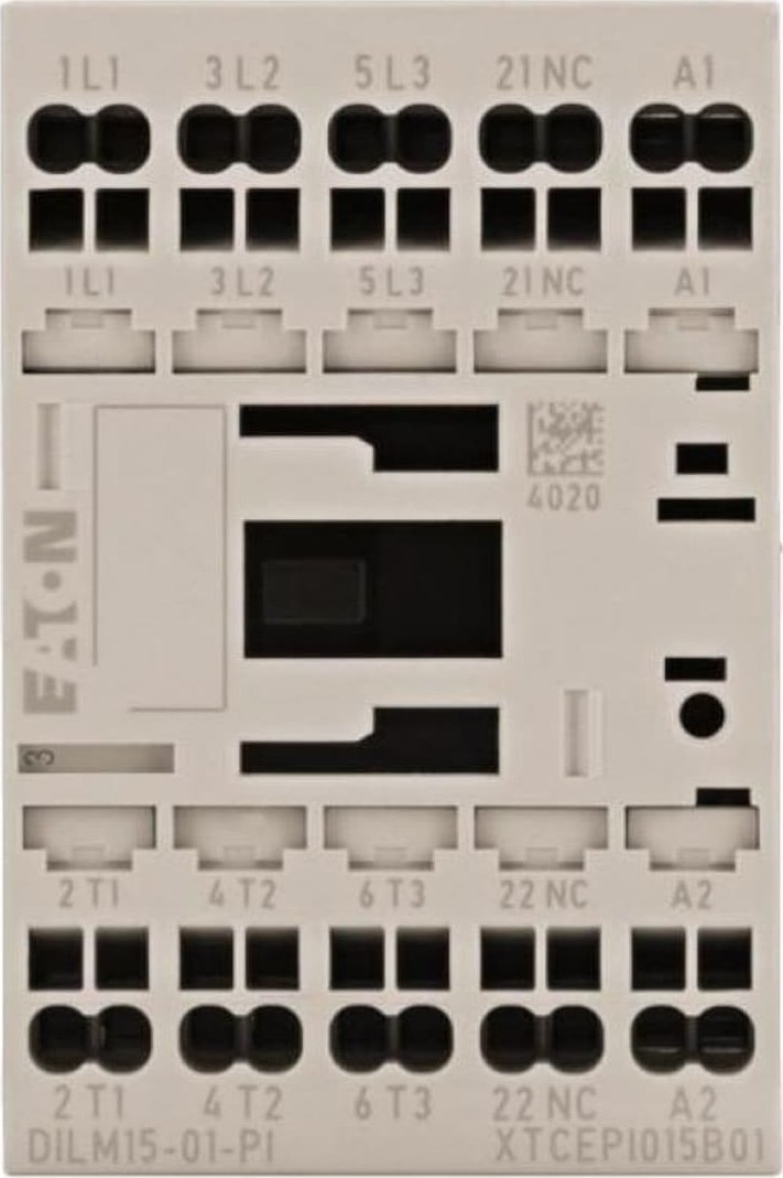 Eaton Stycznik mocy DILM 3-biegunowe 380 V 400 V 7.5 kW 1R 24 V DC zaciski sprężynowe Push-In 199258