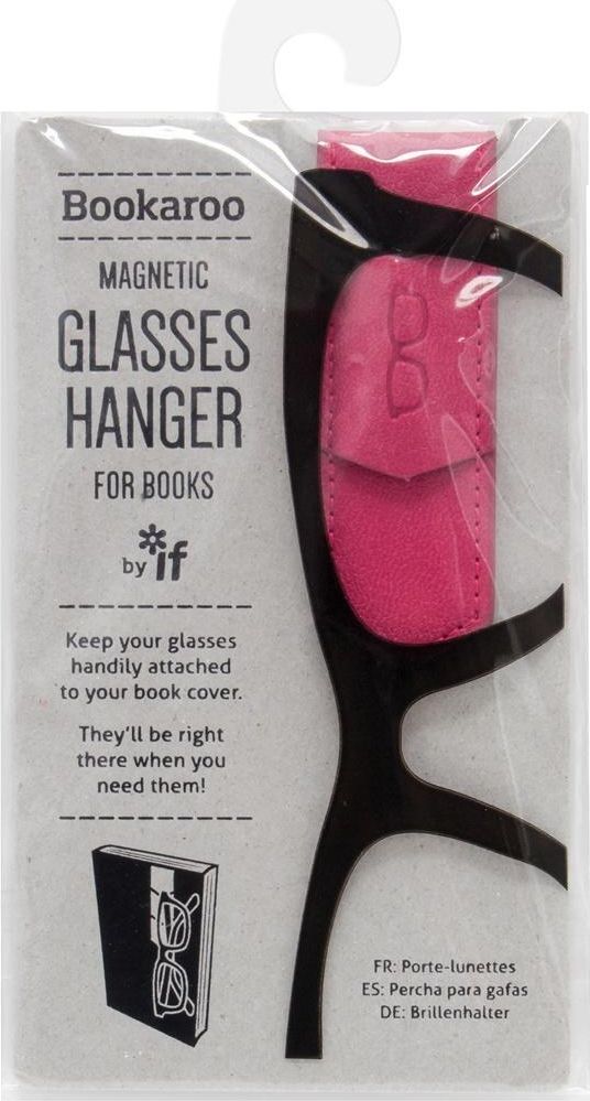 IF Bookaroo Glasses Hanger - uchwyt na okulary różowy