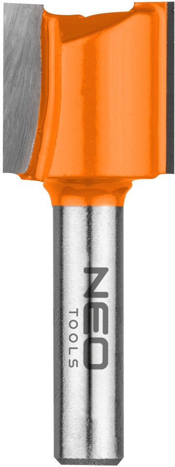 Frez palcowy dwuostrzowy, TCT, 20 x 19 mm, trzpień 8 mm