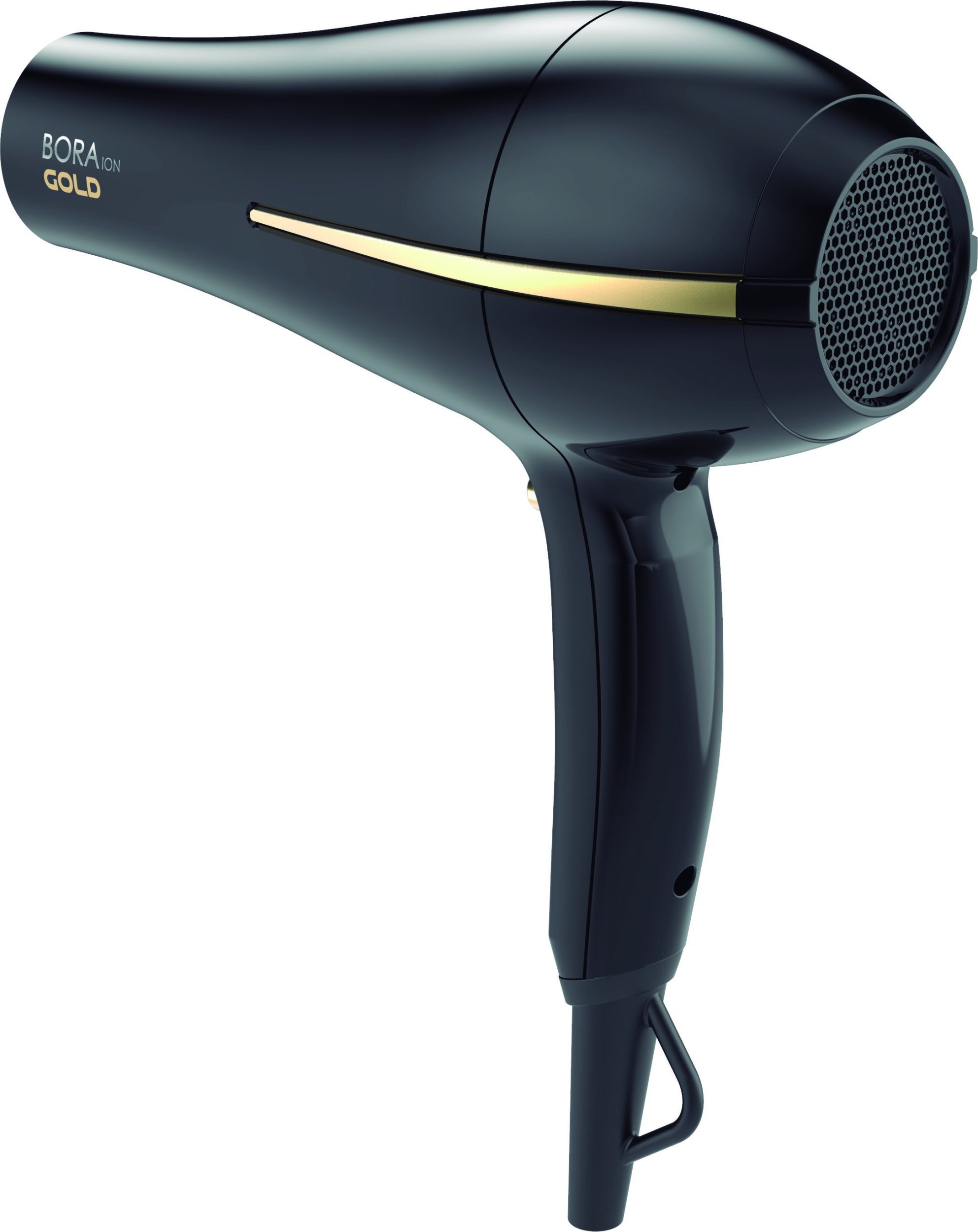 GA.MA Bora Gold Ion 2200 W melna - Matu fens