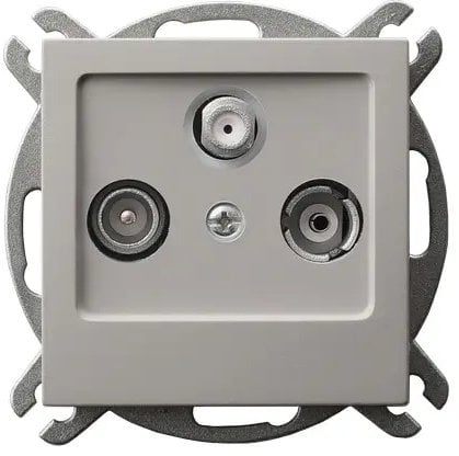 AS Gniazdo RTV-SAT końcowe kaszmir GPA-GS/m/82