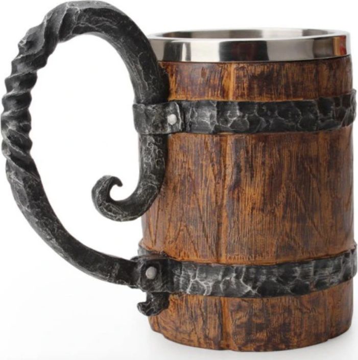 Pan i Pani Gadżet Kubek Kufel Drewniany