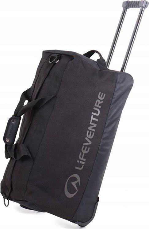 Lifeventure Expedition Wheeled Duffle, 100 Litre Rigid-Base, Black