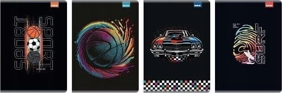 Teka Zeszyt A5/60K kratka No name - Chłopiec (5szt)