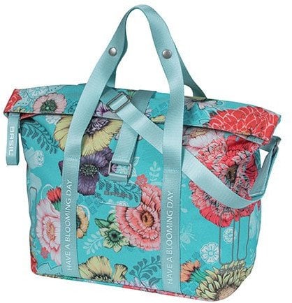 Torba na bagażnik BASIL BLOOM FIELD HANDBAG KF-HOOK System, 8-11L, sky blue (NEW 2024)