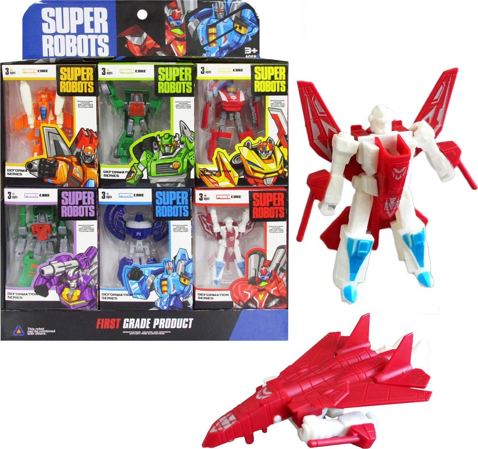 Trifox ROBOT POJAZD Transforrmers 1szt