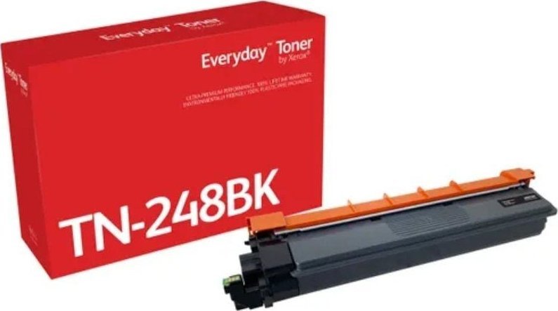 Toner Xerox Everyday - Schwarz - kompatibel - Box - Tonerpatrone (Alternative zu: Brother TN248BK) - Green World Alliance Ruckgabeprogramm