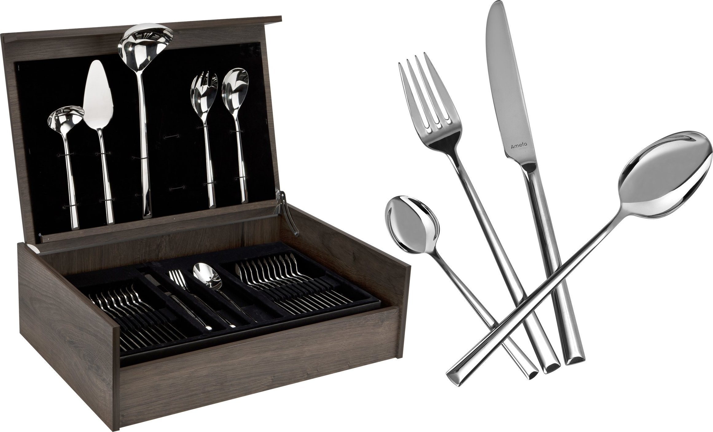 Amefa Kpl. Sztućców 12/77 Metropol