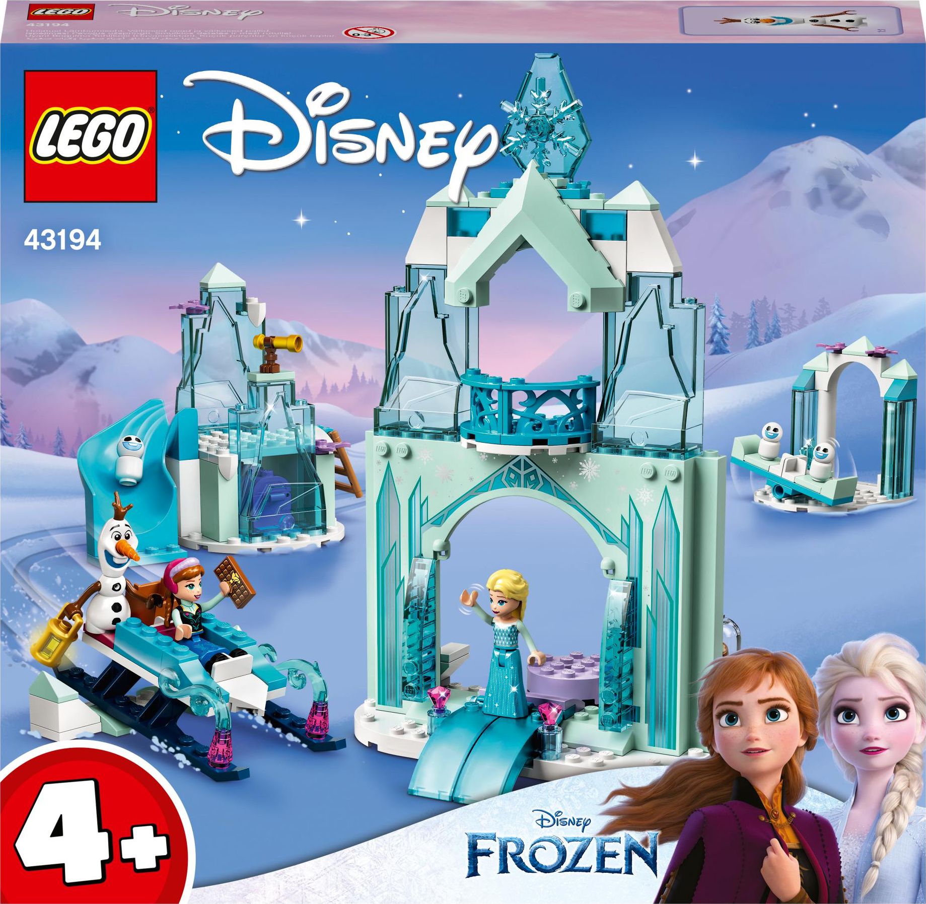 LEGO Disney Lodowa kraina czarów Anny i Elsy (43194)