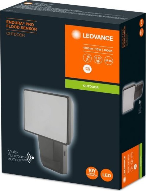Naświetlacz Osram LEDVANCE Naświetlacz LED 15W ENDURA PRO CZUJNIK