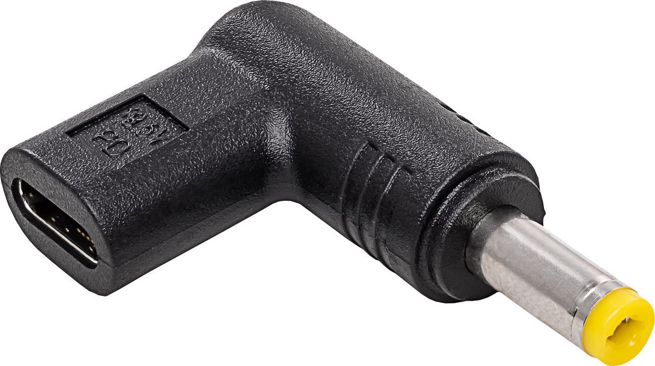 Zasilacz do laptopa Akyga Przejściówka do laptopa Akyga AK-ND-C03 USB-C / 4.8 x 1.7 mm