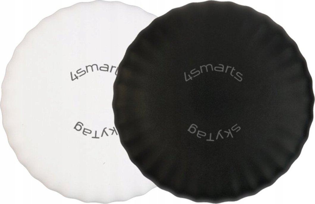 4smarts Standort-Finder SkyTag Slim 2er Set (schwarz, weiß)