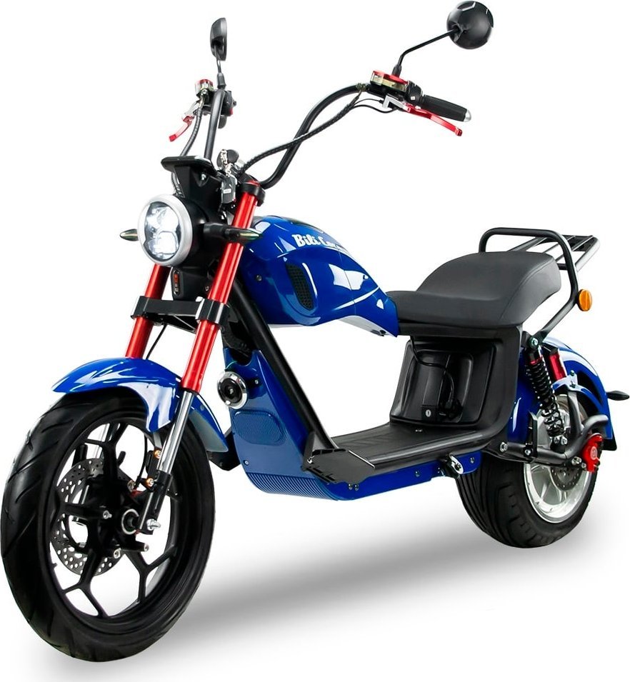 Bili Bike Skuter elektryczny BILI COCO BIG CHOPPER niebieski