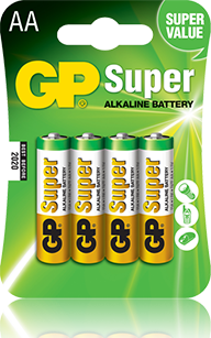 GP Bateria Super AA / R6 4 szt.