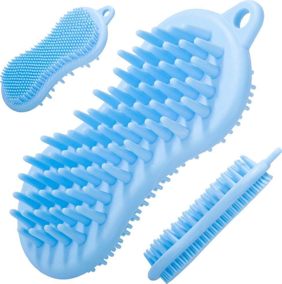 Verk Myjka gąbka szczotka mycia głowy i ciała do masażu Myjka gąbka szczotka mycia głowy i ciała do masażu