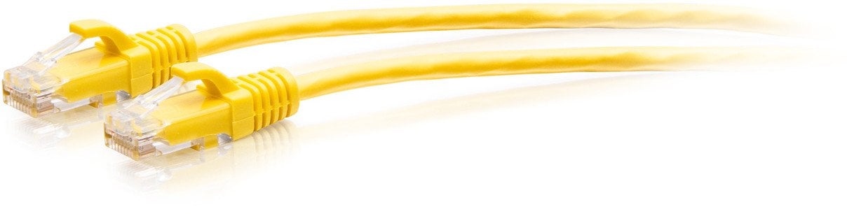 C2G 7ft (2.1m) Cat6a Snagless Unshielded (UTP) Slim Ethernet Network Patch Cable - Yellow - Patch-Kabel - RJ-45 (M) zu RJ-45 (M) - 2.1 m - 4.8 mm - UT