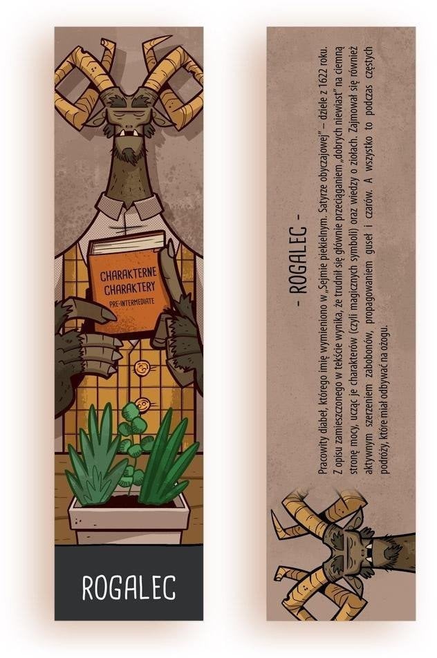 Zakładka kartonowa - Rogalec