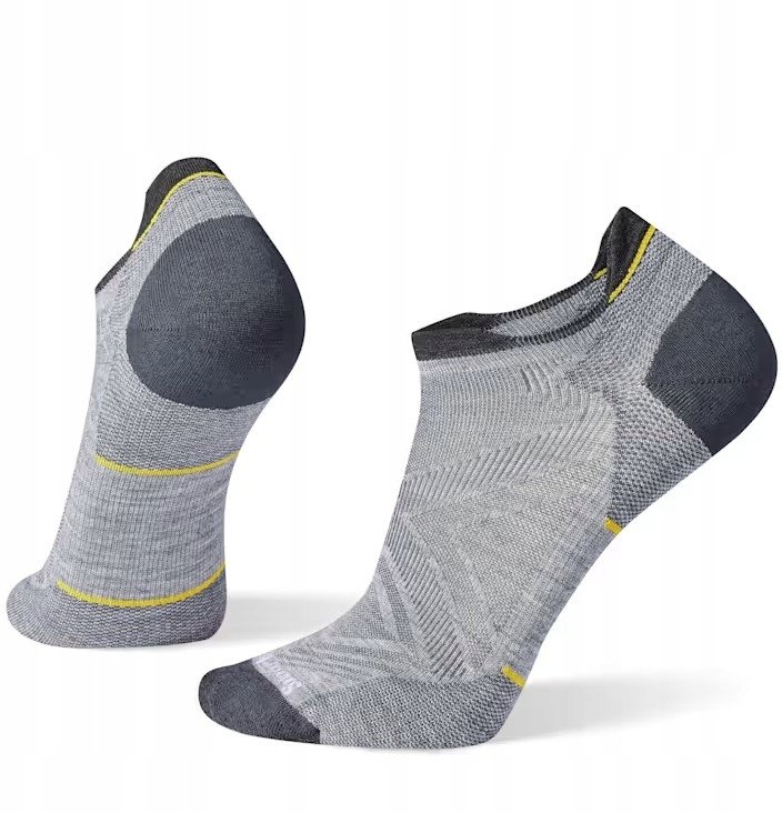Smartwool U'S Run Zero Cushion Low Ankle Socks, 039 | light gray, XL