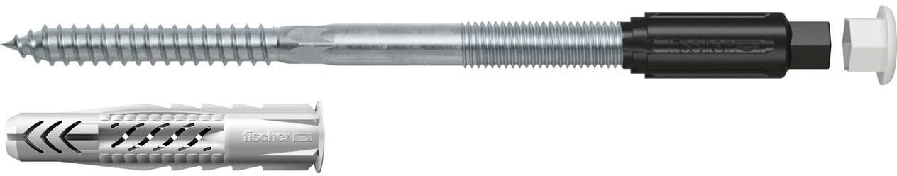 Fischer kotwa śrubowa/kołek rozporowy 2 szt. Zestaw śrub i kołków rozporowych