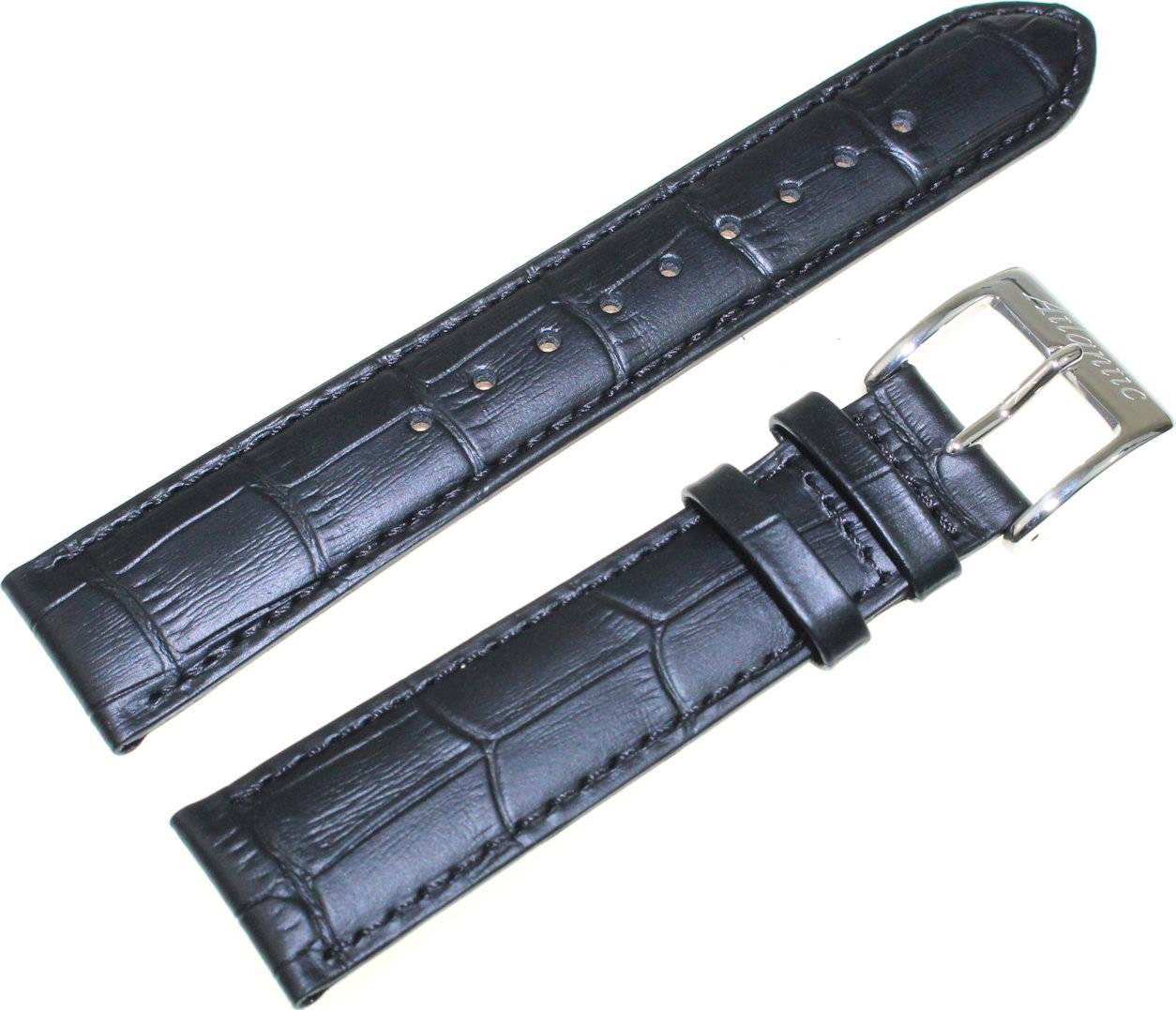 Atlantic Pasek do zegarka Atlantic 20 mm czarny