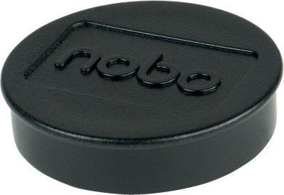 Nobo Magnesy do tablic 38 mm (1,5 kg), czarne, , 10 szt. Nobo 1915305