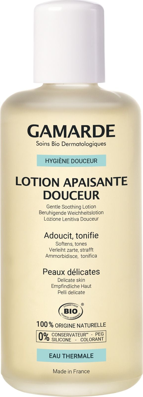 Gamarde Łagodząco kojący tonik kwiatowy do twarzy 200 ml uniwersalny