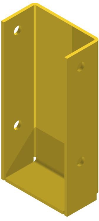 Metal/Emtul Osłona "C" do odbojnic stalowych