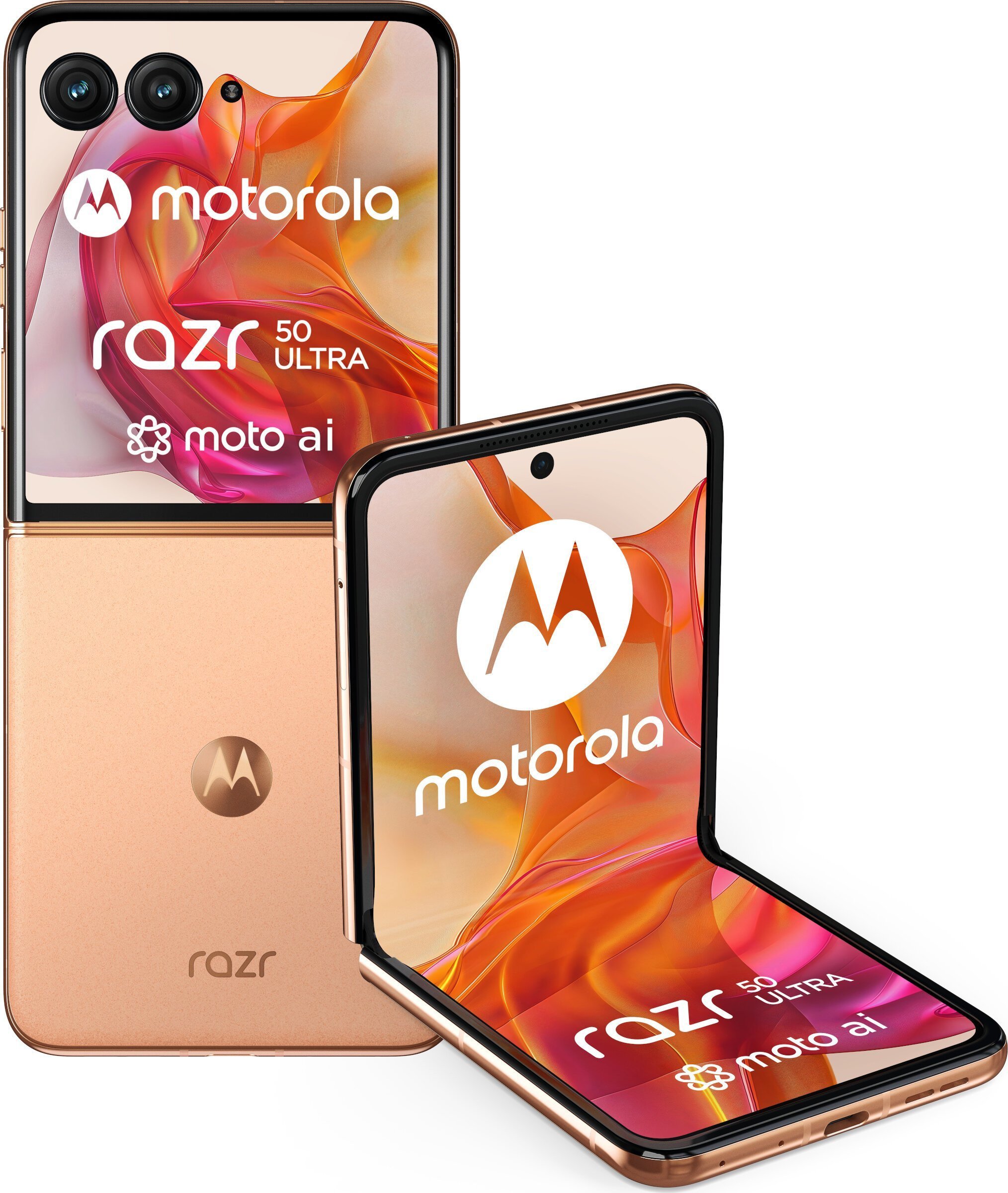 Smartfon Motorola Razr 50 Ultra 5G 12/512GB Pomarańczowy (PB1T0055SE)