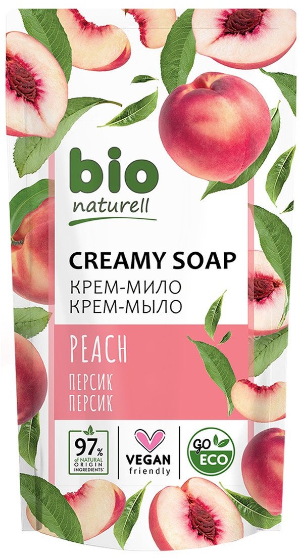 Bio Naturell Mydło w płynie Peach doy-pack 460ml