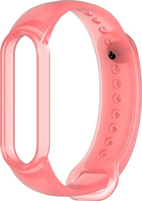 Braders Opaska do Xiaomi Mi Band 5 / 6 Transparent Red