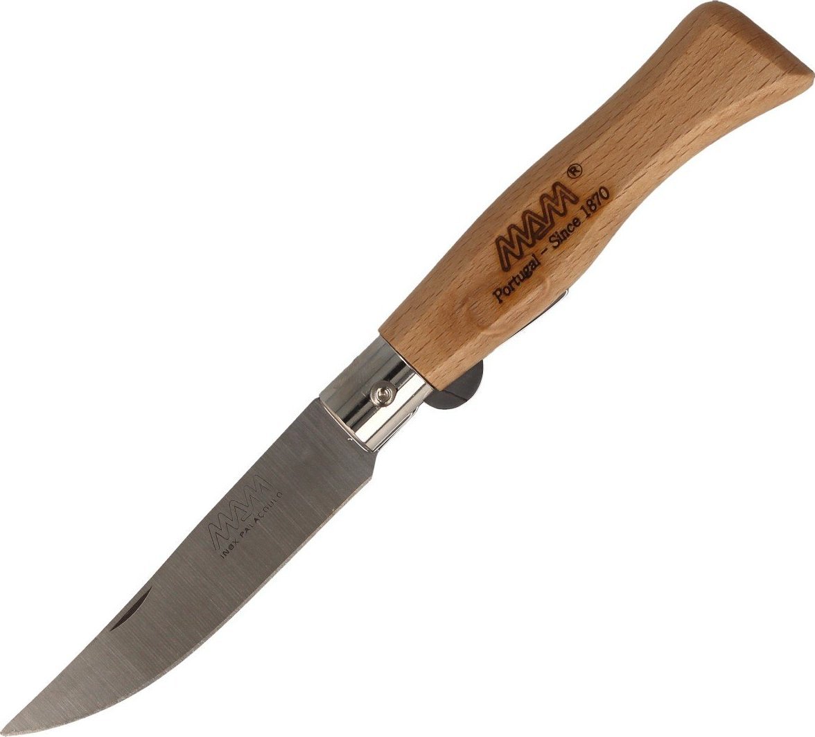 MAM Nóż MAM Douro z blokadą, Light Beech Wood 75mm (20