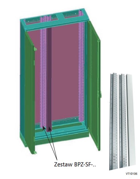 Eaton Zestaw do podziału rozdzielnic stojących BPZ-SF-20 20mm - 108375