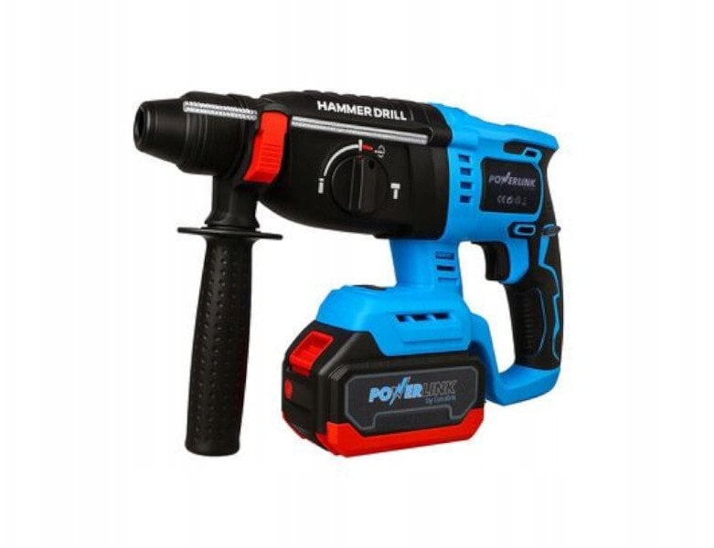 EXTRALINK POWERLINK AKUMULATOROWY MLOT UDAROWO-OBROTOWY PWL-6608 26MM 20V 2X4AH