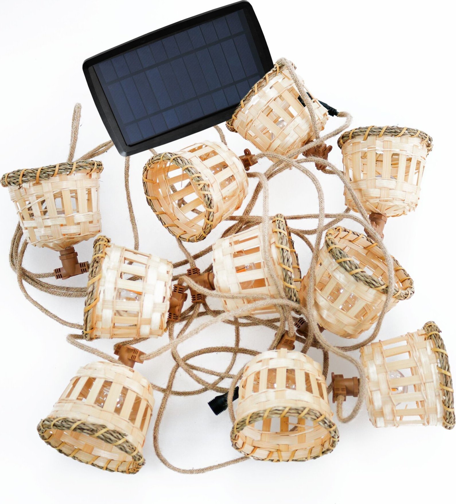 New Garden New Garden AURORA GUIRLANDA Solar Jute