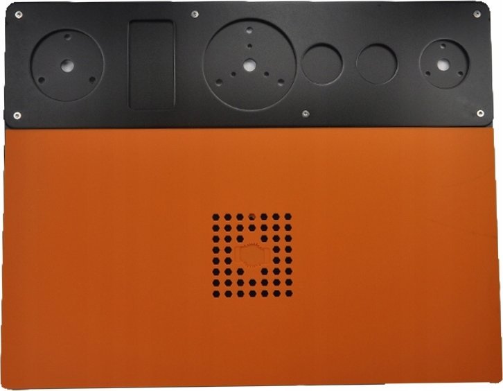 Mikroskop Rosfix Metalowa baza z silikonową matą do mikroskopu TE-710 430x336mm