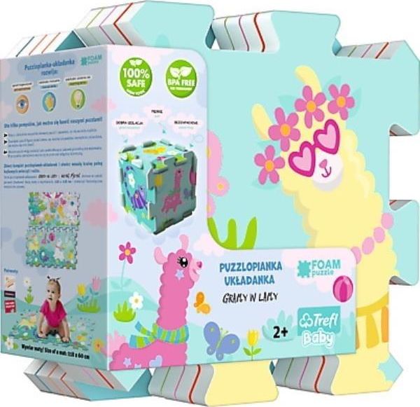 Trefl Układanka Puzzlopianka - Gramy w Lamy 61263 Trefl