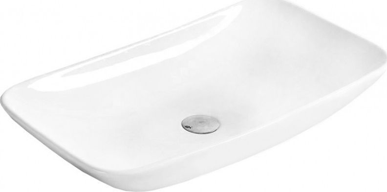 Umywalka Mexen Mexen Nina umywalka nablatowa 69 x 39 cm biała - 21187000
