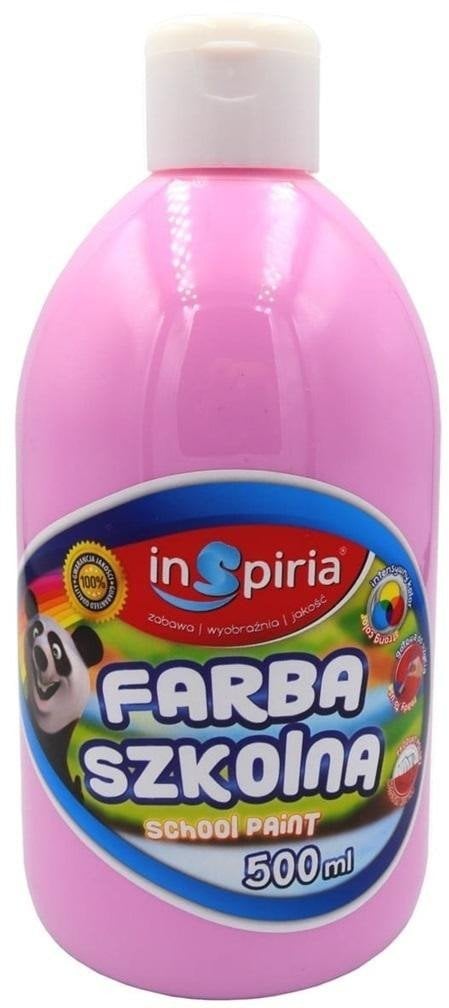 SCHEMAT Farba szkolna różowa 500ml
