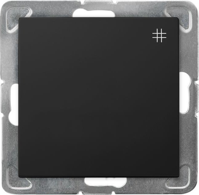 Ospel IMPRESJA Łącznik krzyżowy czarny metalik ŁP-4Y/m/33