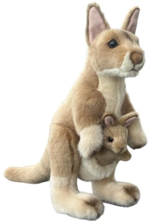 Kangur z młodym 30cm