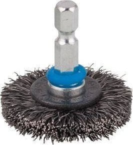 Wolfcraft Szczotka tarczowa 38 mm/6 mm Wolfcraft - drut falisty