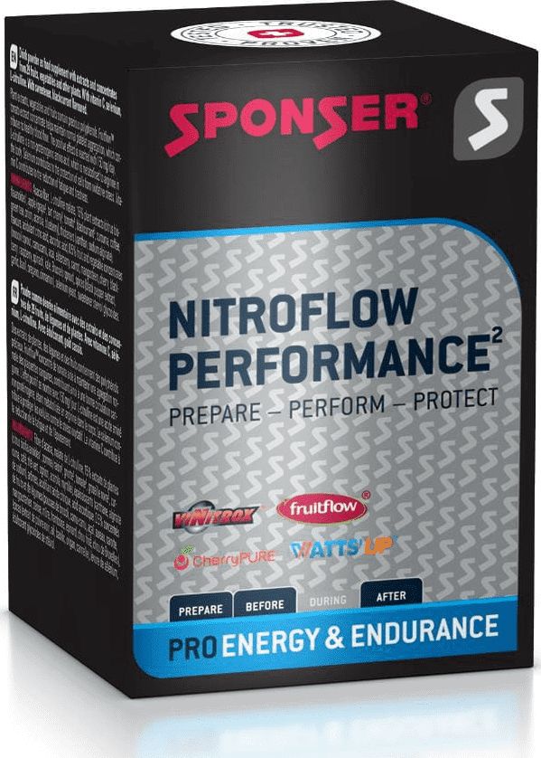 Sponser Suplement SPONSER NITROFLOW PERFORMANCE (pudełko 10 saszetek x 7g) (NEW)