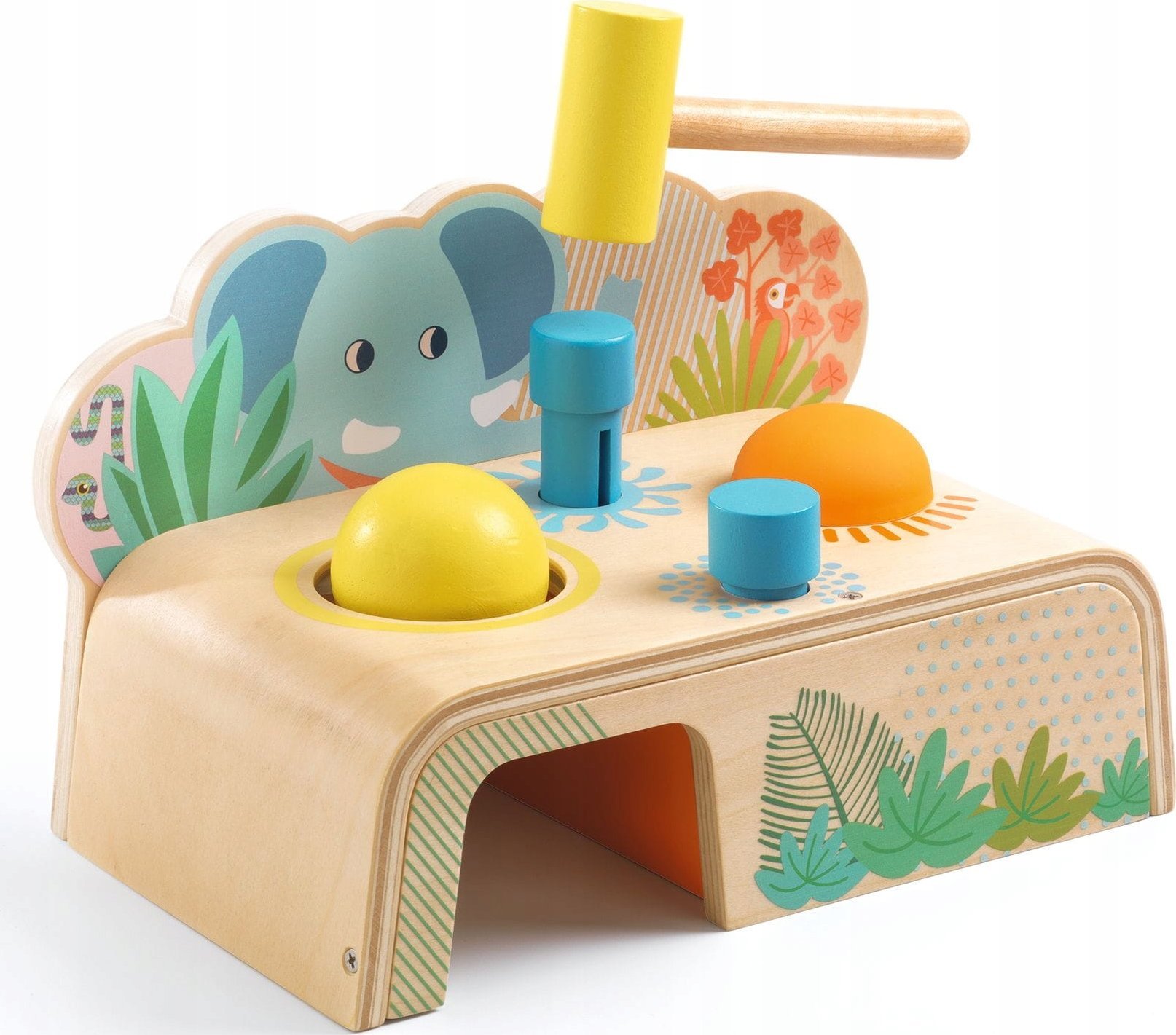 Djeco Drewniana gra kalimowania - Multi Tap