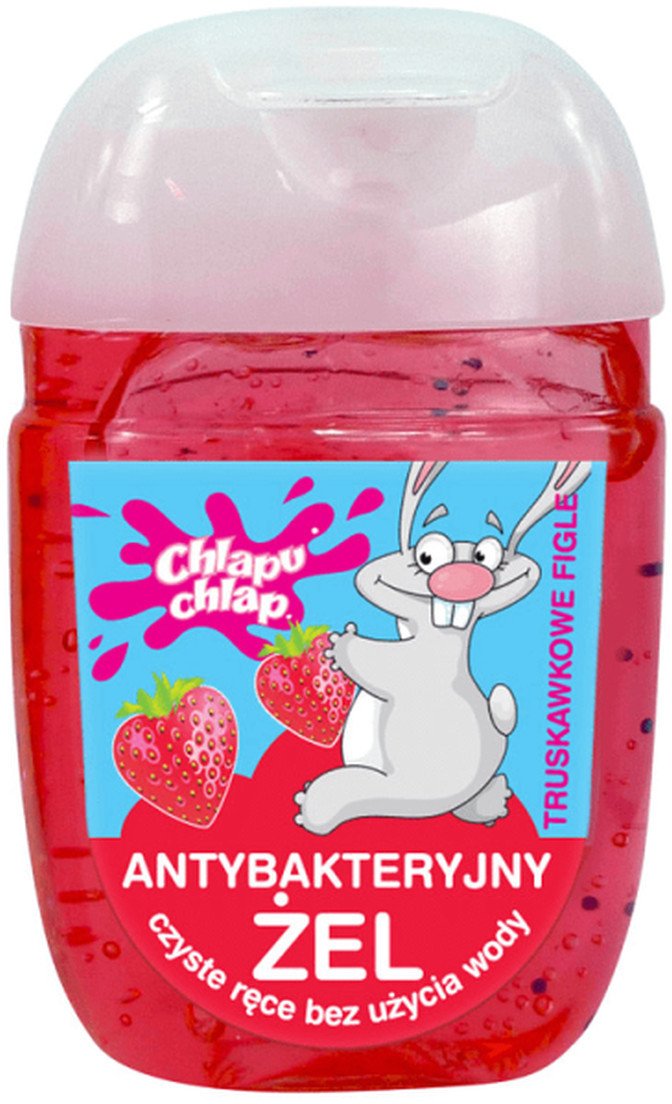 Chlapu Chlap Antybakteryjny Żel Truskawkowy 30ml