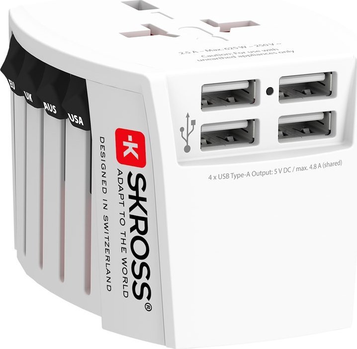 Skross SKROSS World Adapter MUV USB strømfors