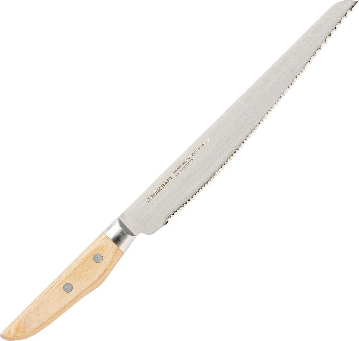 Suncraft Nóż kuchenny Suncraft SESERAGI do pieczywa 223 mm [MS-001] uniwersalny