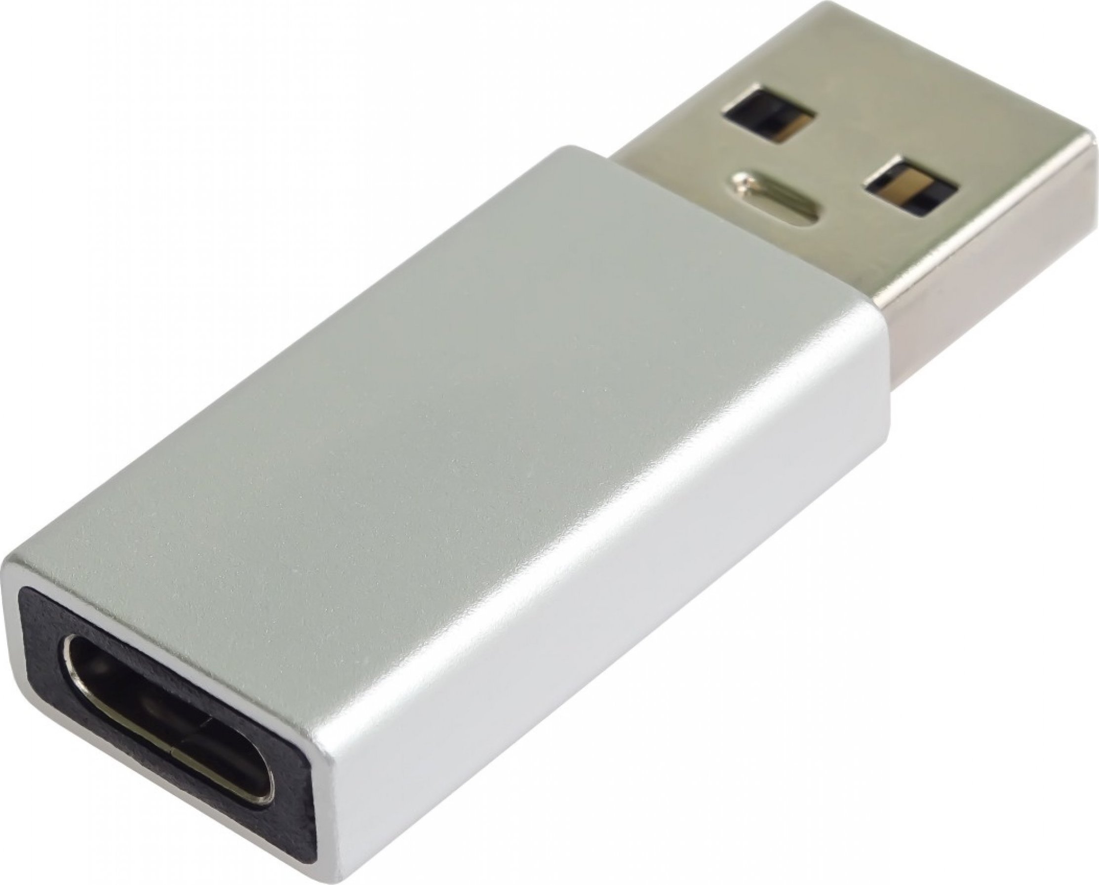 PremiumCord PremiumCord Adaptér USB-C na USB-A 2.0, stříbrná