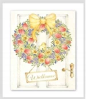 Karnet B6 Wielkanoc Drzwi