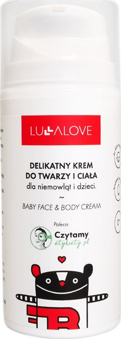 LullaLove Delikatny krem do twarzy i ciała