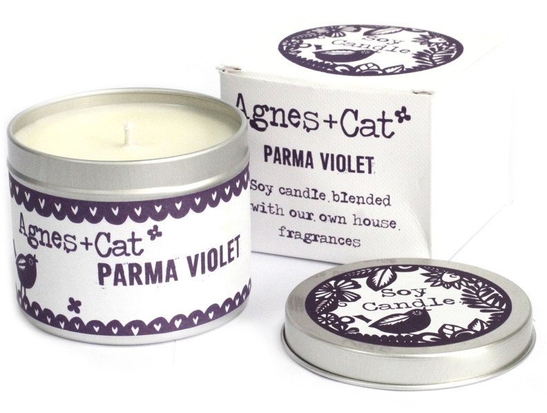 Świeca w puszce - Parma Violet